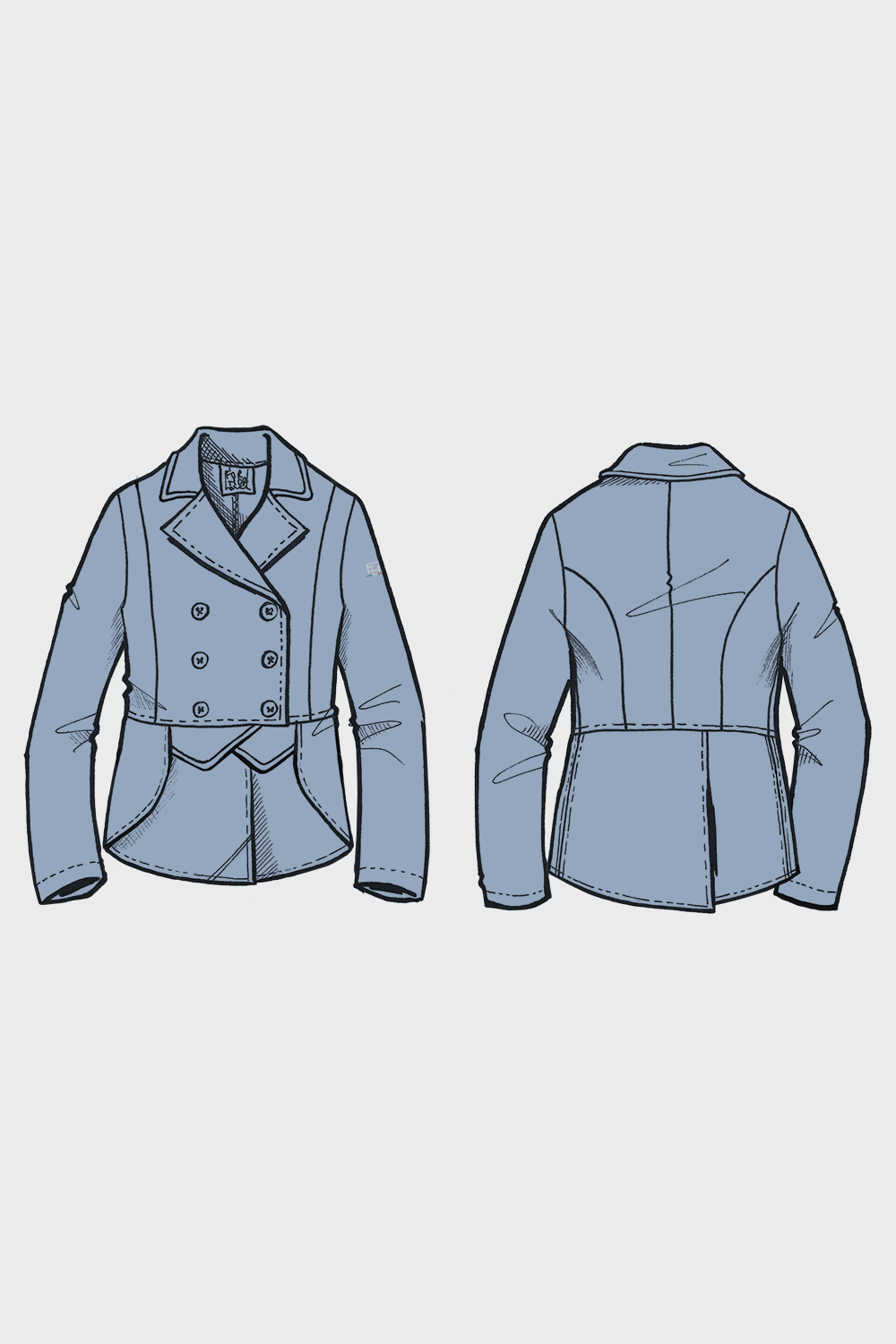 LULU' Short Junior Tailcoat