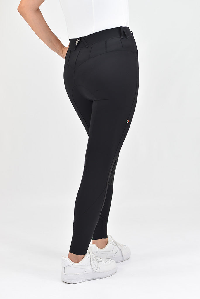 Leggings in pelle da donna marrone W7529 MARRONE Leggings in pelle da donna marrone W7529 MARRONE